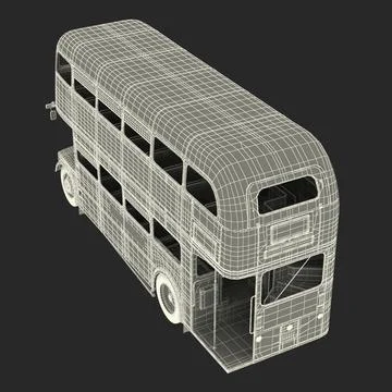 3D Model: London Bus Routemaster ~ Buy Now #90880813 | Pond5