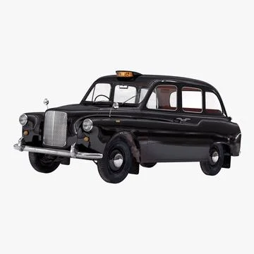 London Cab FX4 3D Model