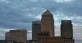 London City Skyline with Financial District Corporate Skyscrapers Canary Wharf 4k or 4k+ Resolution