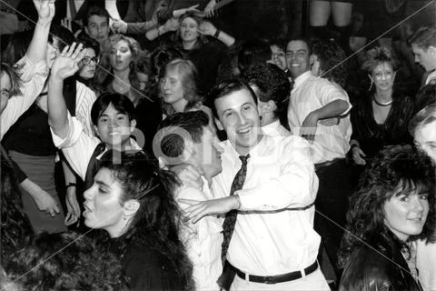 London Clubs Interior Of The Hippodrome Nightclub Crowds Dancing Stock ...