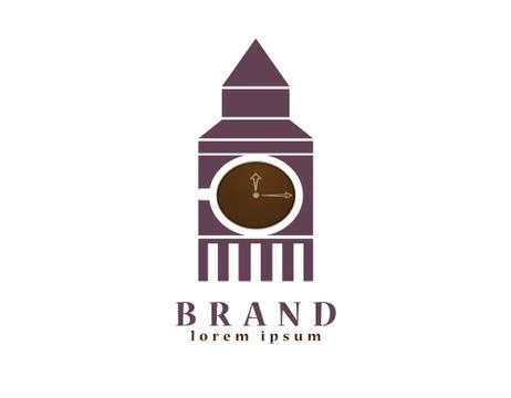 London Coffee logo Stock Illustration