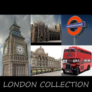 London Collection 3D Model