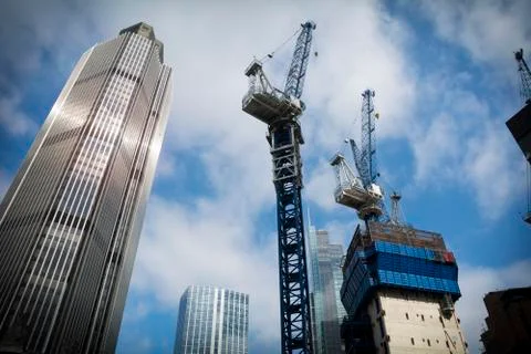 London construction Stock Photos