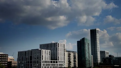 London developments skyline timelapse Stock Footage 275857414