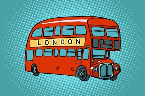 London double Decker bus Stock Illustration