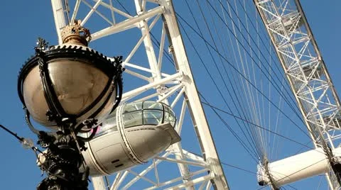London Eye 2 Video stock 11129694