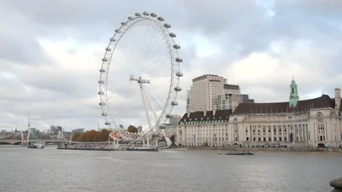 London Eye 2 Stock Footage 185065749