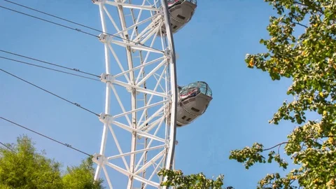 London Eye 4K Stock Footage 84933233