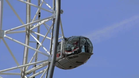 London Eye Capsule Video stock 88673316