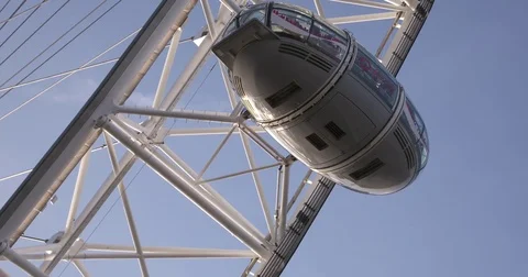 London Eye Close up Video stock 84565139