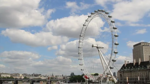 London Eye Stock Footage 882656