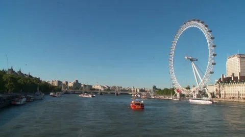 London Eye Stock Footage 934535