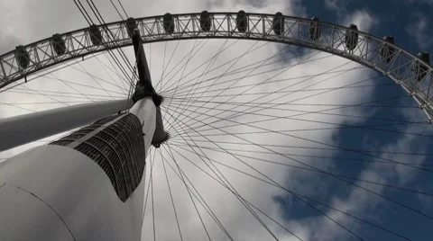 The London Eye Stock Footage 8509253