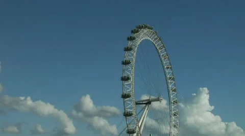 The London Eye Stock Footage 10804905