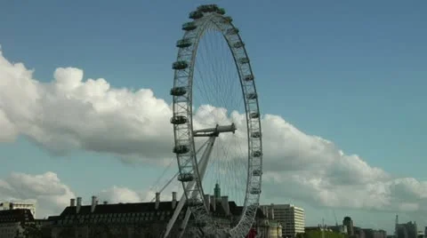 The London Eye Stock Footage 10805186