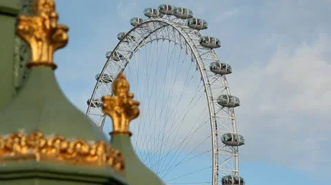 London Eye Video stock 11129743