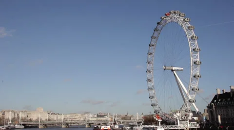 London Eye Stock Footage 33867374