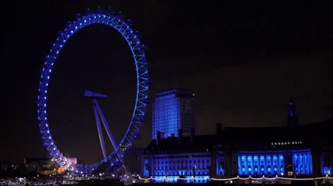 London eye Stock Footage 37227384