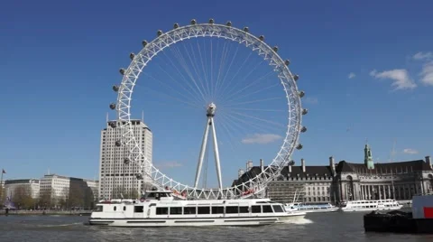 London Eye Stock Footage 49264476