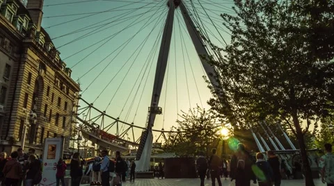 London eye Stock Footage 50107033