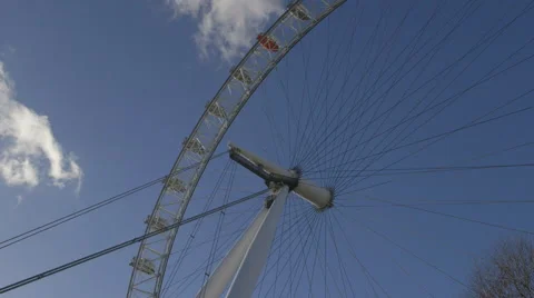 London Eye Stock Footage 50172351