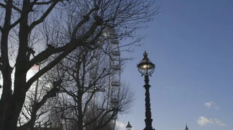 London Eye Stock Footage 50173537