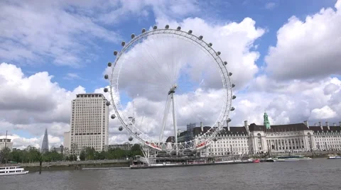LONDON EYE Stock Footage 68196751