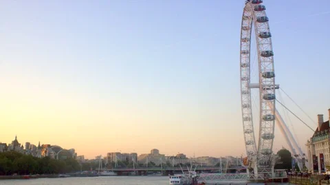 London Eye Stock Footage 78212695