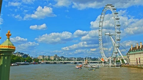 London Eye Stock-Footage 90455868
