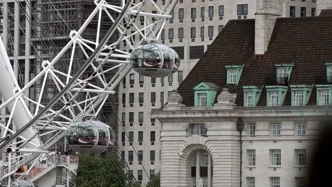 London Eye Stock Footage 94414125