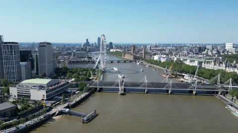 The London eye Stock Footage 244908565