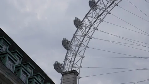 London Eye (hand held) Stock Footage 110923153