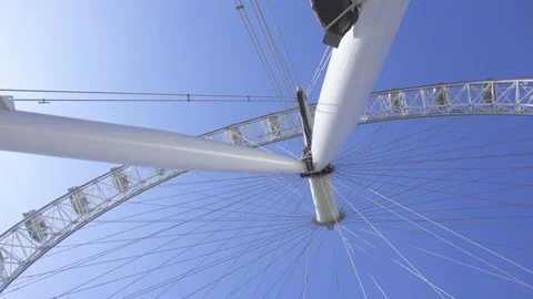 London Eye, Slow Motion 스톡 동영상 73972993