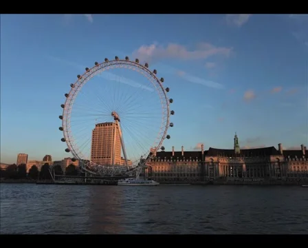 London Eye Time Lapse 動画素材 952671