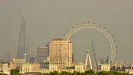 London Eye Timelapse Cinemagraph Stock Footage
