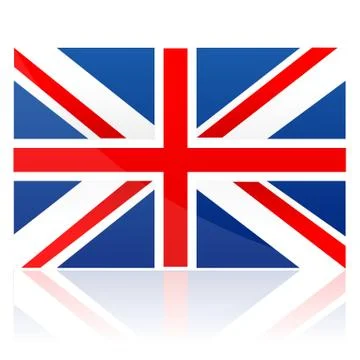 London flag Stock-Illustration