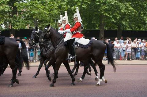 London guards Stock Photos
