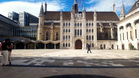 London Guild hall Stock Footage 312108291