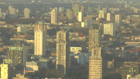 London Housing Estates Stock Footage 172167995