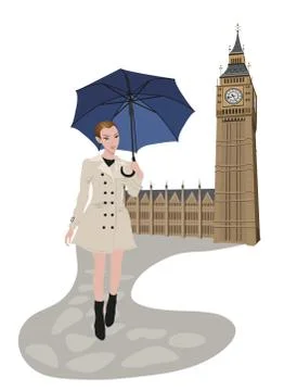 London Stock-Illustration