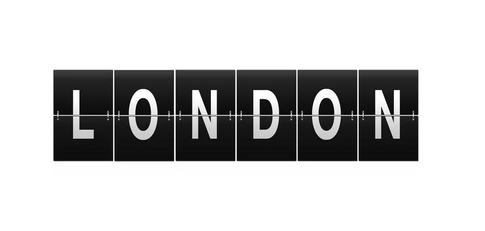 London. Stock Illustration