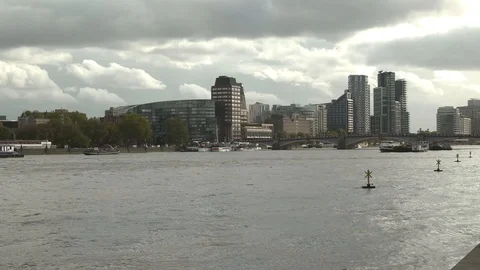 London Lambeth Bridge Stock Footage 118467492