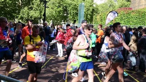 London Marathon. Stock Footage 162316523