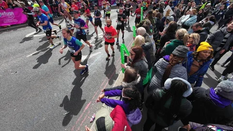 London Marathon. Stock Footage 273392557