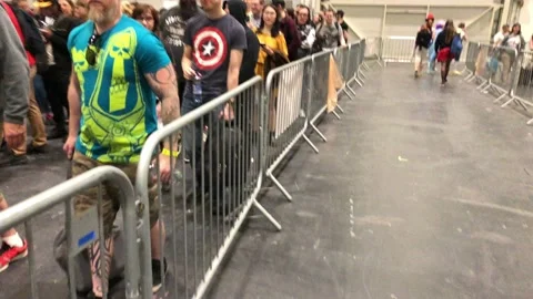 LONDON MCM COMIC CON Vídeo Stock 135676082
