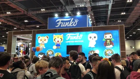 LONDON MCM COMIC CON Stock Footage 135676644