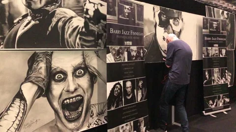 LONDON MCM COMIC CON Stock Footage 135676823