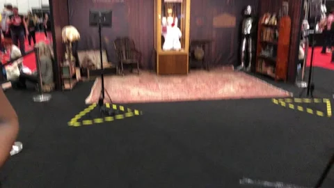 LONDON MCM COMIC CON Stock Footage 135677040