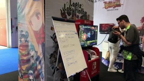 LONDON MCM COMIC CON Stock Footage 135677112