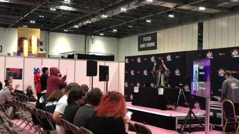 LONDON MCM COMIC CON Stock Footage 135677264